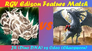 RGV Edison Feature Match: JR (Dino DNA) vs Odeo (Chaosworn)