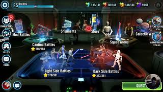 Star Wars Galaxy of Heroes Time Setting Feature