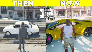 Evolution Of GTA5 Mobile (Fan Made) - Then Vs Now