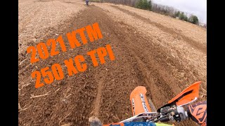 2021 KTM 250 XC TPI Test Ride