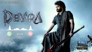 Fear Song Bgm Ringtone | Devara Part 1 | jr Ntr | koratala Shiva Devara Bgm Ringtone