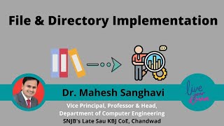 File & Directory Implementation of Operating System