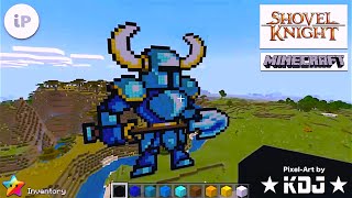 #Minecraft #PixelArt MINECRAFT SHOVEL KNIGHT's [2D] PIXEL-ART [PS4] [LIVE!] [KDJ]