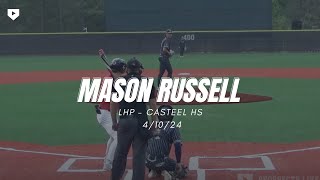 LHP Mason Russell, Casteel HS (AZ) - April 10, 2024 (No-Hitter!)