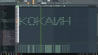 Как звучит кокаин в фл-студио20 пианоролл? Cocaine FL-studio20 pianoroll daw