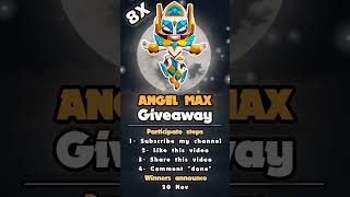 8x Angel Max Skin Giveaway 🎉 #brawlstars  #angelmaxgiveaway #brawltalk