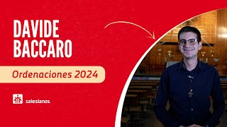 Davide Baccaro - Ordenaciones salesianas 2024