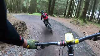 Bradley tries "Popty Ping" at Bike Park Wales.