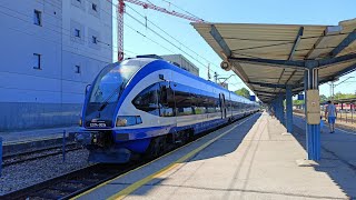 Odjazd jednostek ED74 z Intercity Morcinek z Kielc