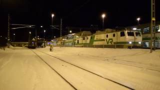 Intercity 274 leaves Rovaniemi with Sr1 3023 [Full HD 50 fps]