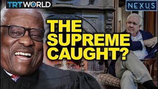 Justice Clarence Thomas and BILLIONAIRE friend take amazing trips on jet