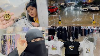 Shopping in heavy rain ☔️ A Remember able day of my life #dailyvlog #shopping #rain #familyvlog