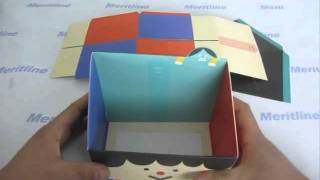 DIY Paper Storage Box / Pen Holder, Contains 4 Boxes (#414-284)