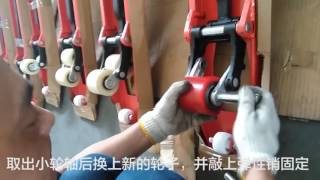 4. Eoslift hand pallet truck&Scale truck M30、M20DE、E20V、E20M   replace loading wheel