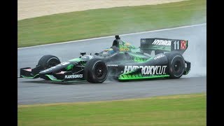 Barber 2014: Aleshin vs Bourdais