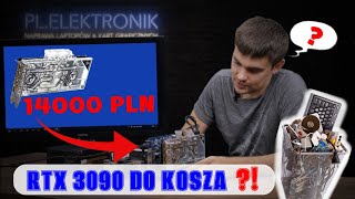 Сzy uda się naprawić drogą kartę graficzną GeForce RTX 3090?