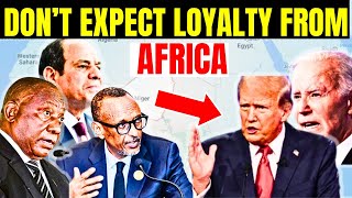 South Africa United State Must Resist DONALD TRUMP Foreign Policy No Loyalty China EU Russia Rwanda