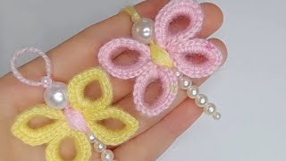 Super easy and cute crochet Keychain tutorial