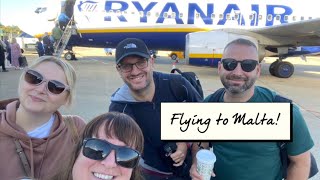 Flying Ryanair to Malta!