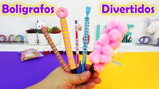 5 Ideas para Decorar tus Lapiceros o Boligrafos #utilesescolares