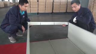 TUTORIAL VIDEO PERAKITAN ALMARI SLIDING