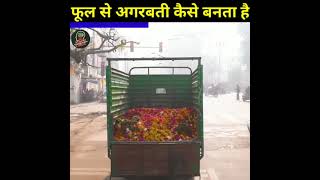 फूल से अगरबत्ती कैसे बनाया जाता है😱😱💯💯#shortvideo #short