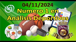 Datos deportivos KJ El Sultan 👑, Pronosticos de Fútbol, NFL, NBA, MLB y HOCKEY 04-11-2024 ⚽️🏀 ✨