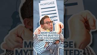 The truth about having a co-signer on your mortgage #shorts