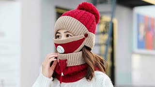 Crochet Hat Scarf and Mask | 3-IN-1 WINTER ACCESSORIES 2021