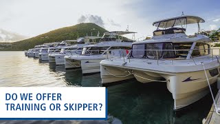 Island Vacations FAQ | Do We Offer Training or Skipper?