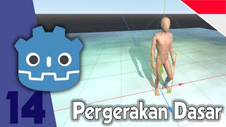 Godot3D 14 : Pergerakan Karakter Dasar  | Basic Character Movement