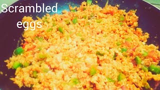 How to make scrambled eggs with spices// Egg recipe