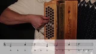 #Lernvideo: "Rausch Walzer" Komplett mit Griffschrift- Steirische Harmonika