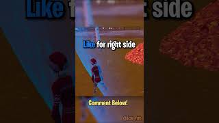 Which SIDE is THE STORM? Difficulty - medium⚡🤔 #shorts #fortnite #fortniteshorts