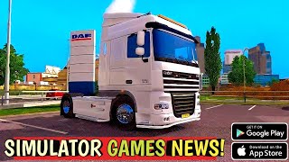 🚛Simulator Games NEWS❗ Universal Truck Sim, Upcoming Truck Sims, Truckers Of Europe 3 & More 🛣️