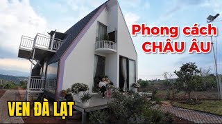 (Đã bán)Nhà vườn ven Đà Lạt| WOW! Căn nhà vườn phong cách CHÂU ÂU cực Chill