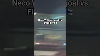 Neco Williams Goal vs Finland 🏴󠁧󠁢󠁷󠁬󠁳󠁿🇫🇮 | Wales 4-1 Finland