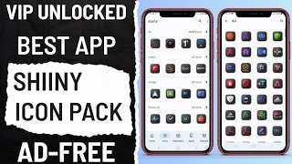 Best Free Paid Shiiny Icon Pack App for Android