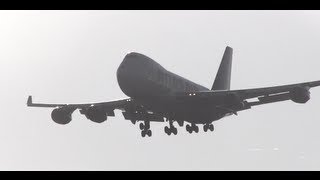 Atlas Air 747-400 Landing at Chicago O'Hare