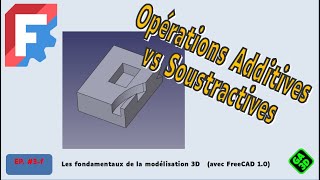 🔨 TUTORIEL FREECAD : Maîtrisez les Opérations de Soustraction pour Créer des Formes Complexes