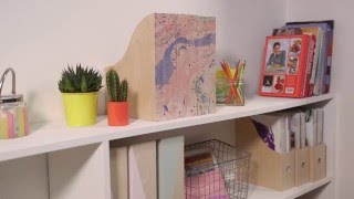 Simple Solutions: Colourful Ikea magazine files hack