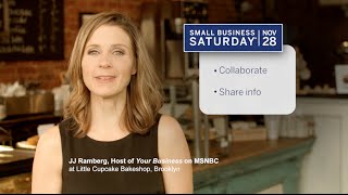 Work Together for a Better Saturday | Small Business Saturday® | American Express