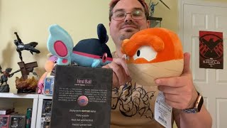 Pokémon Center Plush Unboxing & Review - Hisuian Voltorb Plush & Sitting Cuties Finneon