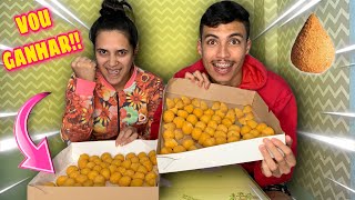 QUEM COMER MAIS COXINHA GANHA!!