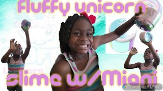 FLUFFY UNICORN POOP SLIME  |UNBOXING AND PLAY!