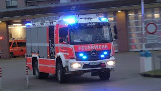 [Ast droht zu fallen] Einsatzfahrten Freiwillige Feuerwehr Quickborn