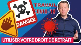 Droit de retrait du fonctionnaire en cas de danger au travail