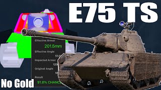 E75 TS | No Gold | 3 Marks | World of Tanks