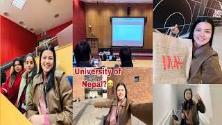 A whole day in my uni🙄| How’s nepali student!!