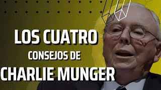 Descubre los Cuatro Consejos de Charlie Munger Que Te Harán Millonario! 🚀📈